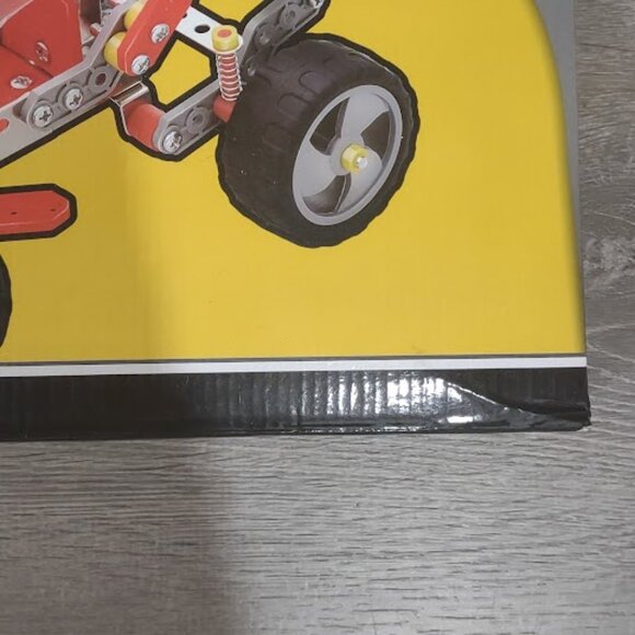 STANLEY DUNE BUGGY MODEL CONSTRUCT & PLAY 187 PIECES NEW OPEN BOX BOX BOX DAMAGE - Picture 5 of 13